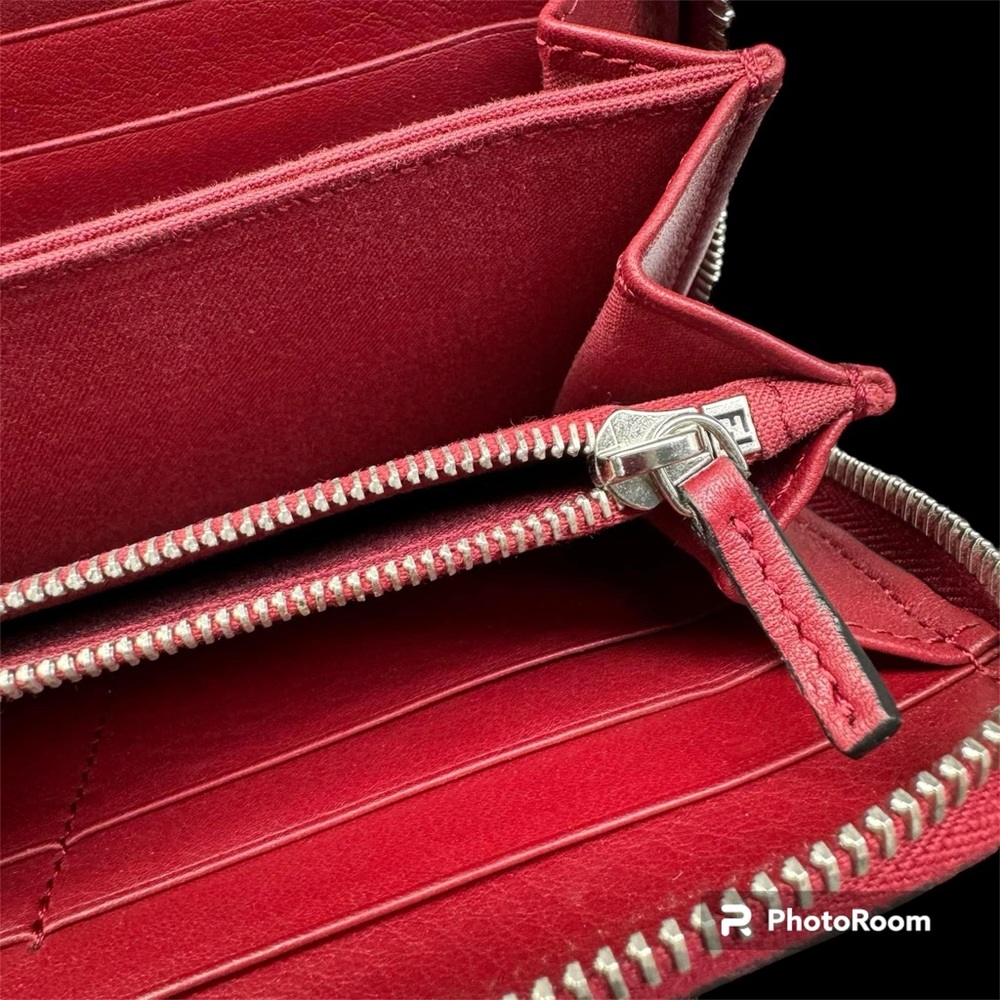 Fendi Monster Round Zip Wallet with Python Eyes - Picture 9 of 9